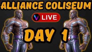 Live F2P Alliance Coliseum Gentle Day 1 - Vega Prime - MCoC