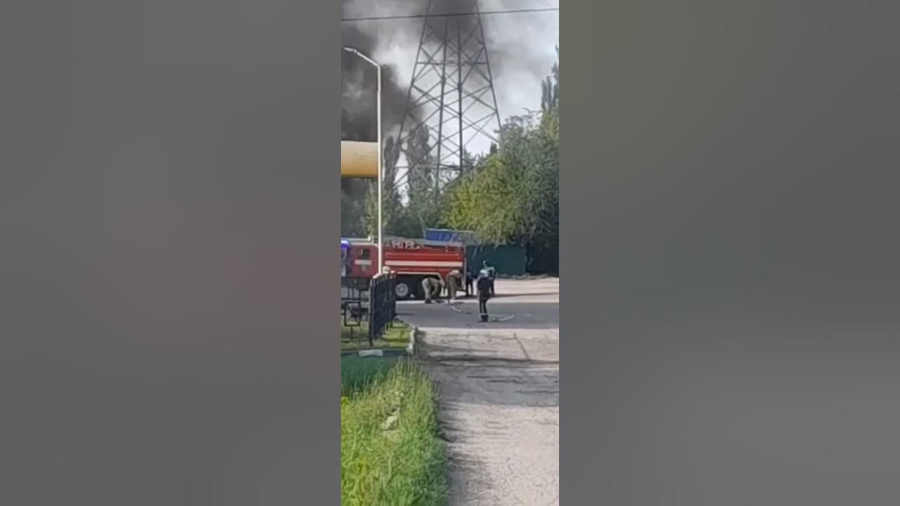 Пожар на Буровой - YouTube