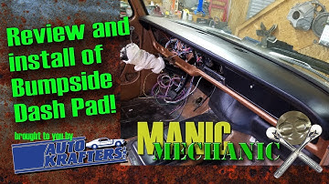 F100 Bumpside Dash Pad Removal and Installation