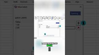 SPSS Tutorial: How to Create Variables and Value Labels #spss #tutorial  #statistics