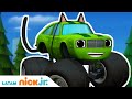 Blaze and the Monster Machines | Lo mejor de Crusher y Pickle - parte 2 🤣 | Nick Jr.