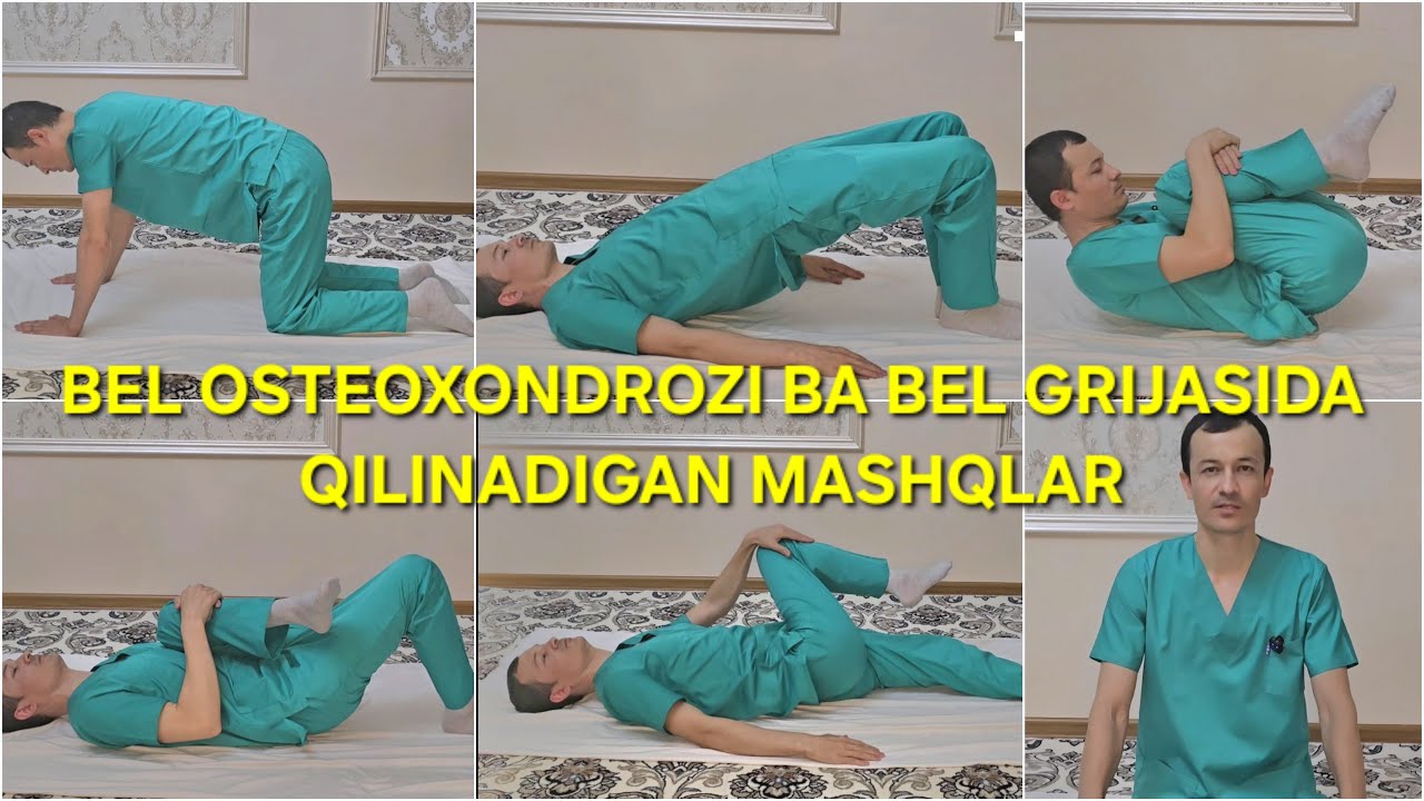 Bel mashqlari Mardonbek Gafurov