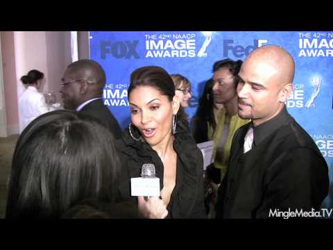 Salli Richardson-Whitf...  & Dondre Whitfield at 42nd NAACP NOMINEES LUNCHEON