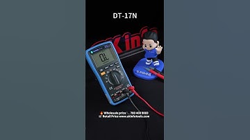 Sunshine DT-17N Handheld Digital Multimeter with LCD Backlight