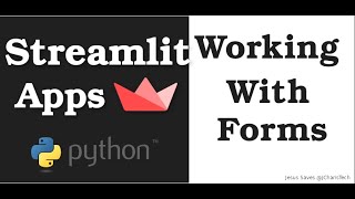 Working with Streamlit Forms
