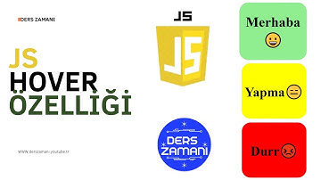 JAVASCRİPT HOVER ÖZELLİĞİ