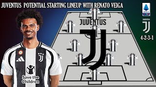 JUVENTUS POTENTIAL STARTING LINEUP WITH TRANSFER RENATO VEIGA | TRANSFER WINTER