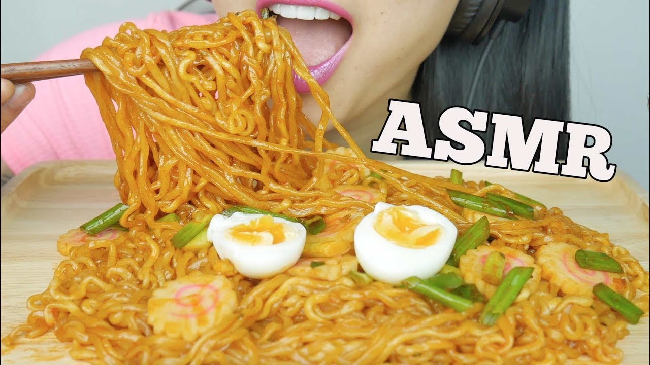 ASMR *NEW SAMYANG SPICY JJOLBOKKI (CHEWY EATING SOUNDS) NO TALKING | SAS-ASMR