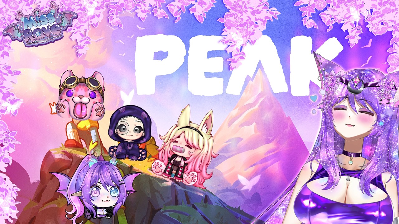 The Big Climb! PEAK with Friends! ~ Part 2 #vtuber #peak