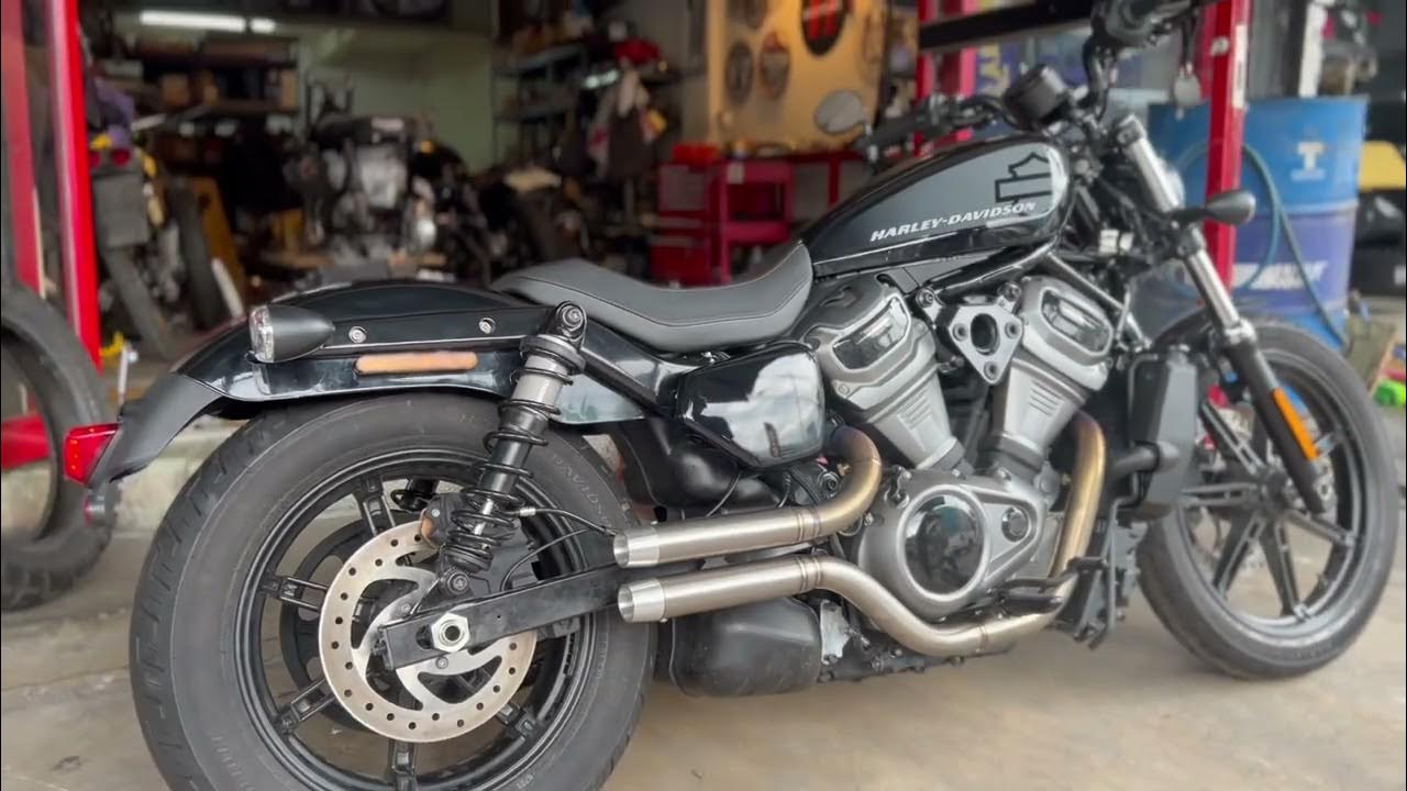 Custom Exhaust System for HarleyDavidson Nightster 975 by PI Customs