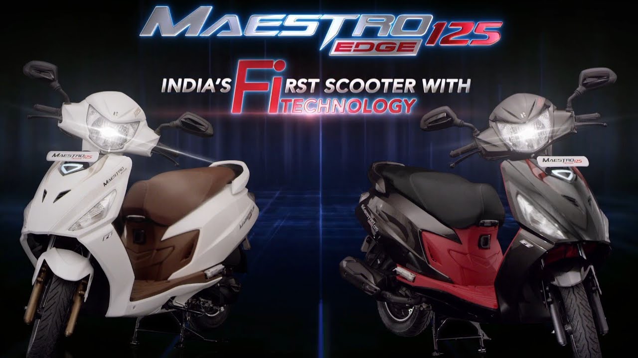 Hero MaestroEdge 125 India's First Scooter with Programmed Fuel Injection Technology