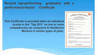 Health Career Readiness Assessment Workforce Development TAACCCT Grant Recipients 2013