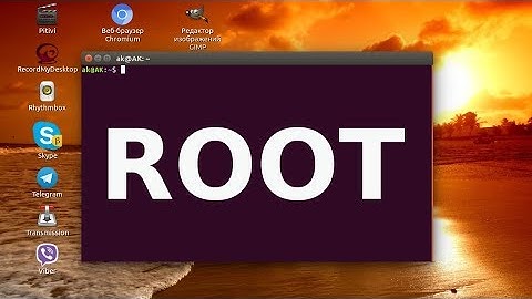 Ubuntu root, sudo.