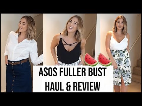 ASOS Fuller Bust Review - Curvy Try On Haul and Lookbook, Size 12-14 DD+