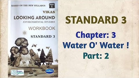 Std-3 EVS | Ch:3 Water O