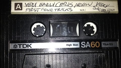 Chris Arvan - Visions Of Tomorrow (Early 4-Track Recording At 16)