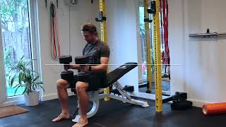 Incline Dumbbell Chest Press Tutorial - Patrick MoJo PT - Exercise Library