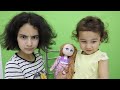 Saliha ve Kübra bebek meydan okuma düzenledi - لعبة فيديو للأطفال