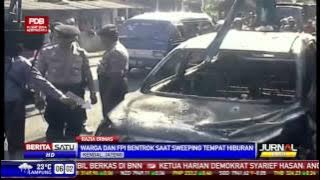 Warga dan FPI Bentrok Saat Sweeping Tempat Hiburan