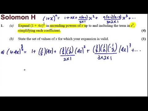 Binomial Theorem Exam