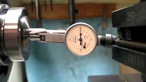 Homemade collet closer runout