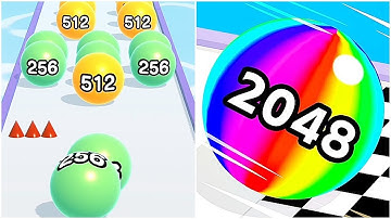 Ball Run 2048 - All Levels Gameplay Walkthrough Android, iOS (Part 41)