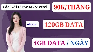 Các Gói Cước 4G Viettel 90K 1 Tháng Mới Nhất -  Mạng Mạnh, Giá Tốt, Quá Hời Cho 30 Ngày! #trending