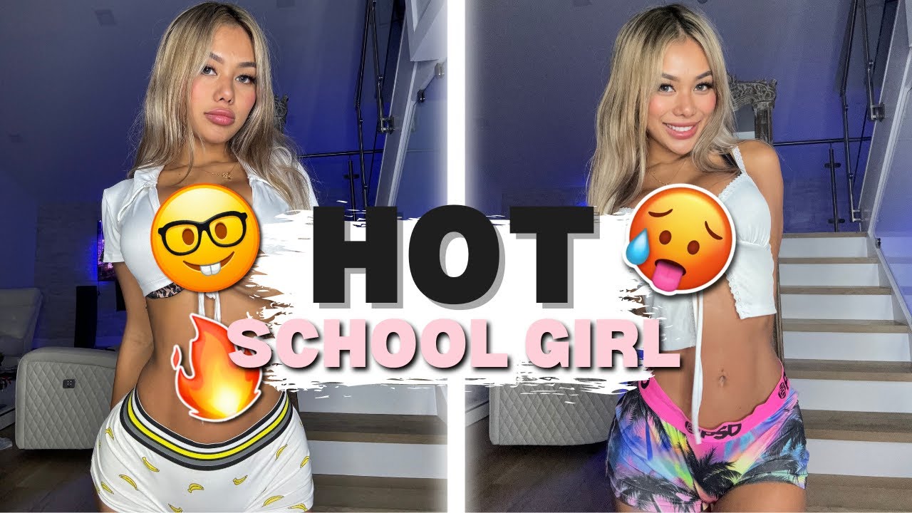 Vietbunny - School Girl Try on Haul - YouTube