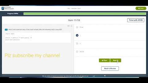 #Python Essentials 2   #STUDY RESOURCES   PE2  MODULE 1 TEST