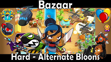 Bloons TD 6 - Bazaar - Hard - Alternate Bloons Rounds