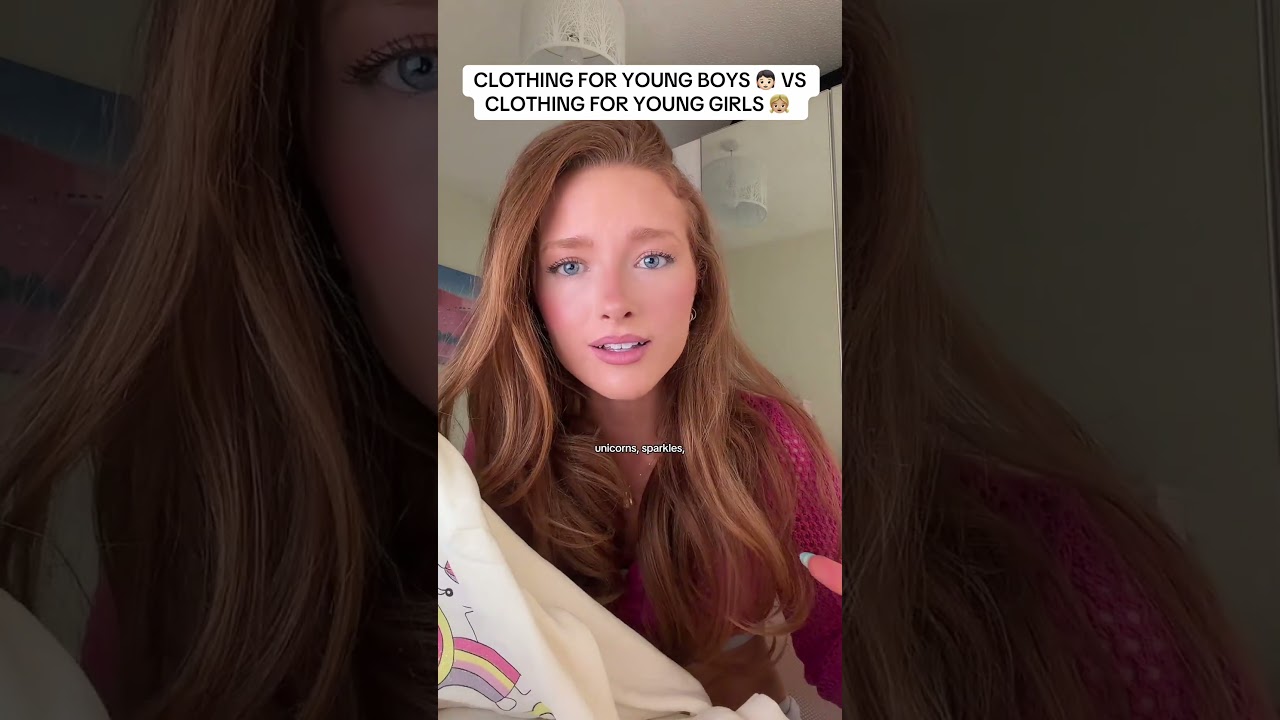 CLOTHING FOR YOUNG BOYS👦🏻VS CLOTHING FOR YOUNG GIRLS👧🏼 #kidsclothing #stereotypes #girlvsboys