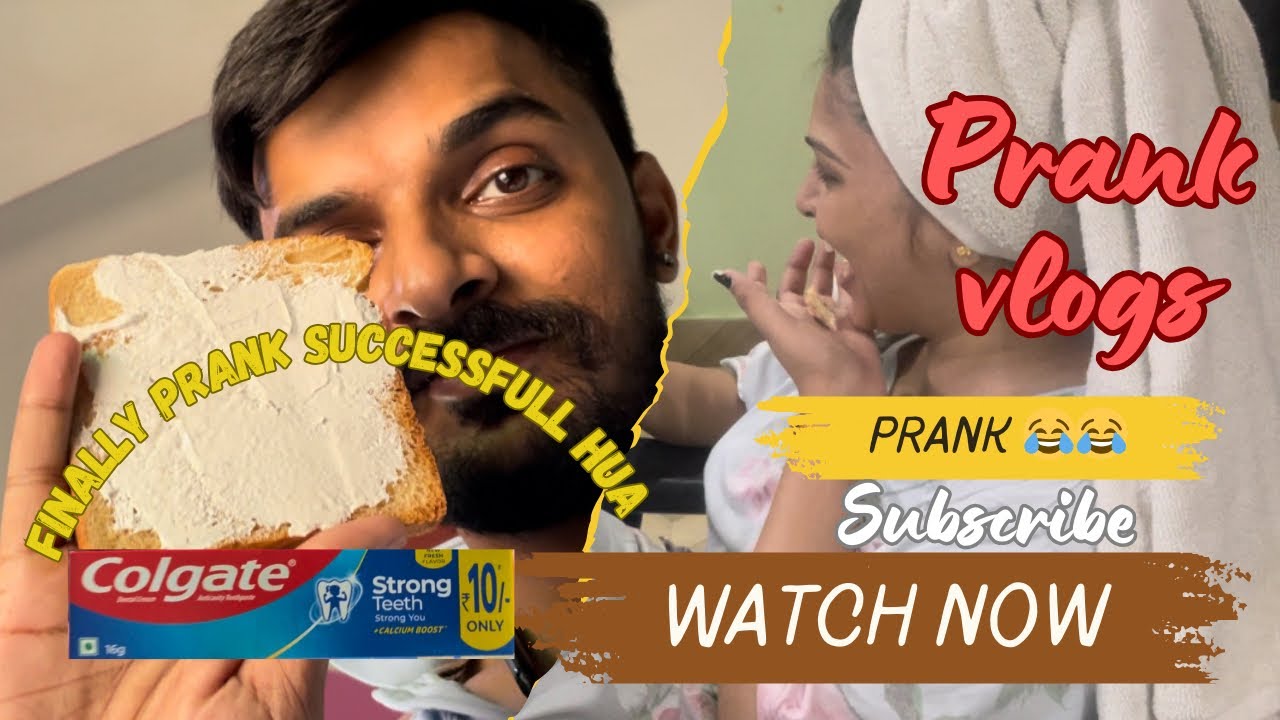PRANK VLOG 1 😂|| FINALLY PRANK SUCCESSFULL HUA || #prankvideo # ...