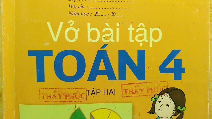 Giải vở bài tập toán lớp 4 bài 117