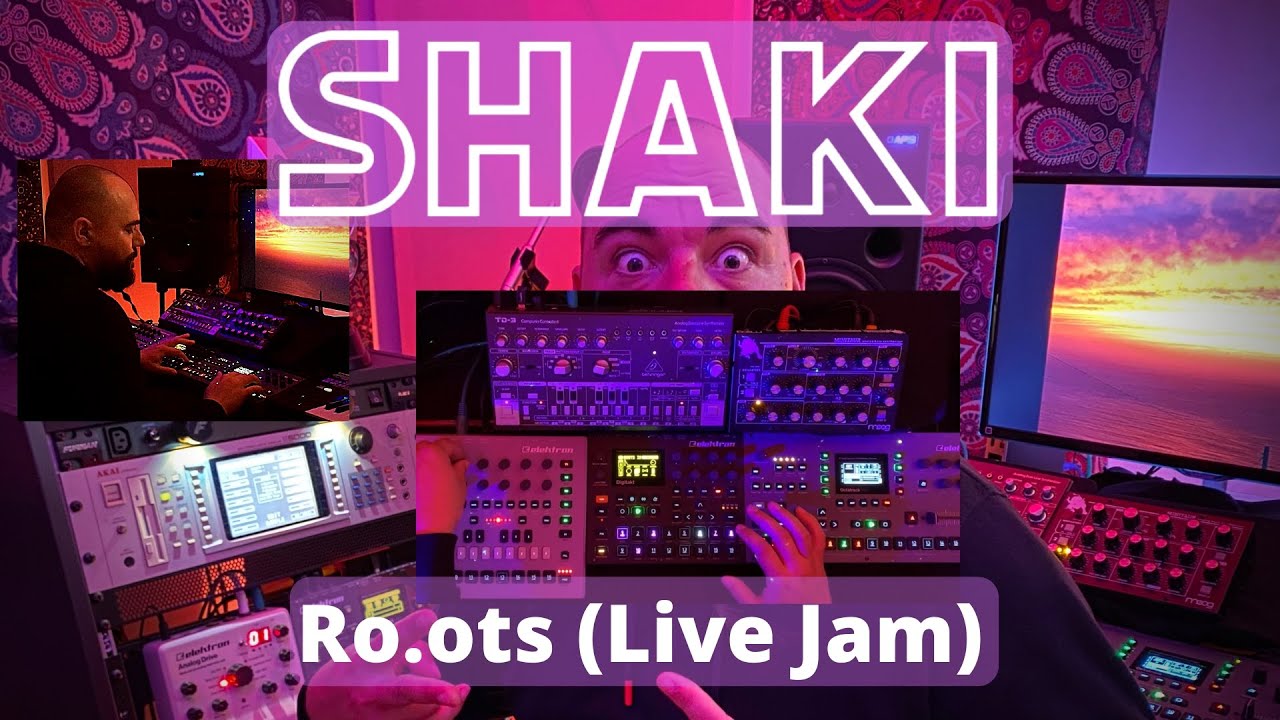 Shaki - Ro.ots // Live jam - DnB with hardware synths and samplers