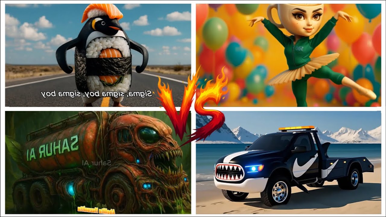 Sigma boy 🆚 BRAINROT CAR 🆚 BRAINROT MOTORCYCLE - Tiles Hop | Next-Level  #85 4k