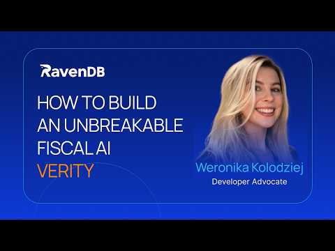 How to Build a Fiscal Truth Engine; Verity: Processing Massive Financial Reports with AI | RavenDB