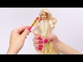 Turning Holiday Barbie PINK | Doll Makeover