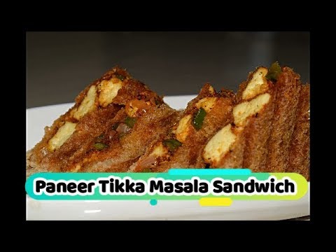 Paneer Tikka Masala Sandwich