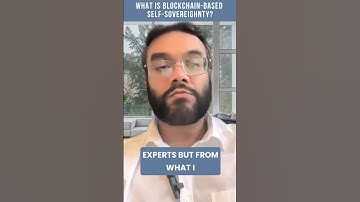 What is Blockchain-Based Self-Sovereignty?  #blockchain #web3 #ssi #crypto #bba #identity #fyp