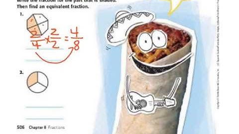 My Math Grade 4 Chapter 8 Lesson 4 Equivalent Fractions