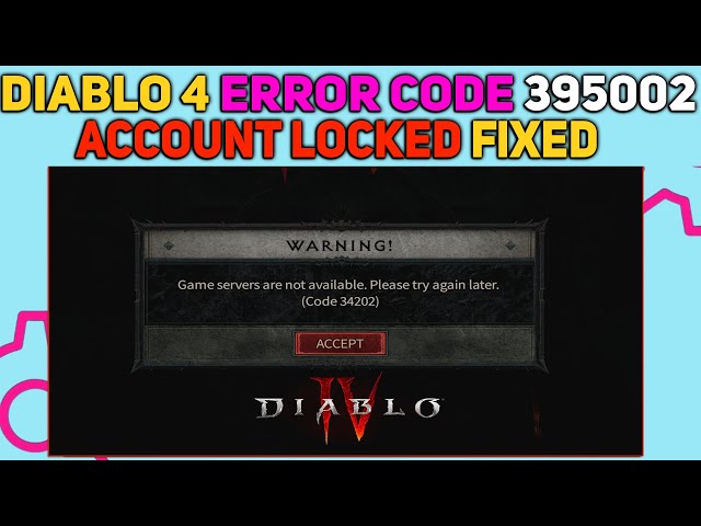 Diablo 4 Your Account Is Currently Locked Error: Code 395002 Fix -  GameRevolution