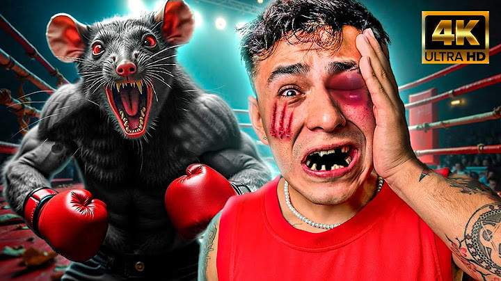 ME ENFRENTO al HOMBRE RATA * ¡GRAN PELEA!