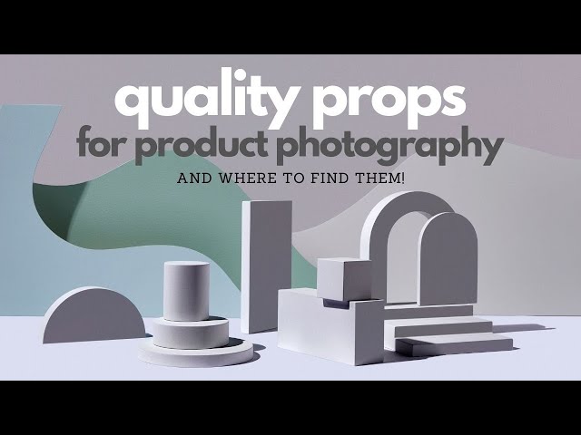 How to use product photography props - Adobe