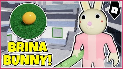 How to get "BRINA BUNNY" BADGE + BUNNY MORPH/SKIN in PIGGY: BOOK 2 ROLEPLAY! - ROBLOX