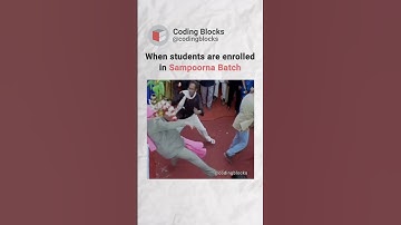 Good News for Freshers | Sampoorna Batch Alert | Coding Blocks! #code #codingblocks