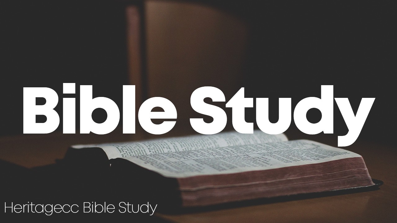 Bible Study | HeritageCC