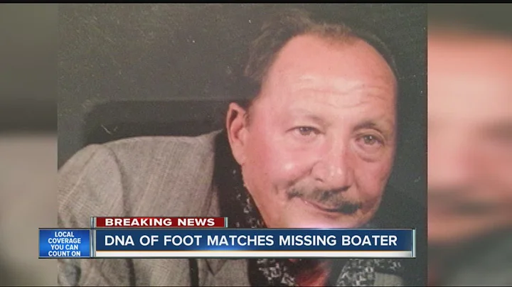 DNA on foot matches missing boater