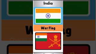 National Flag Vs War Flag #trending #shortsfeed #love #flag #reelitfeelit #uptrends #wavinflag