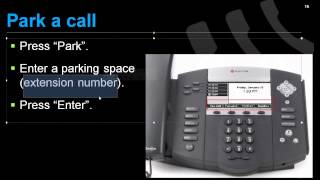 CloudPBX Basic Training: Using Phone Features screenshot 1