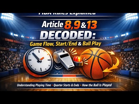 FIBA Rules Explained: Game Flow, Start/End, & Ball Play thumbnail
